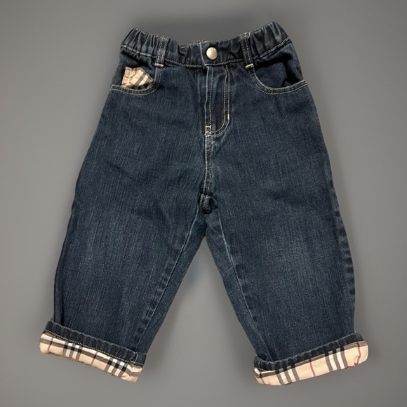 Burberry Other - Burberry Jeans 18 M/86cm. Original Burberry Plaid Cuff